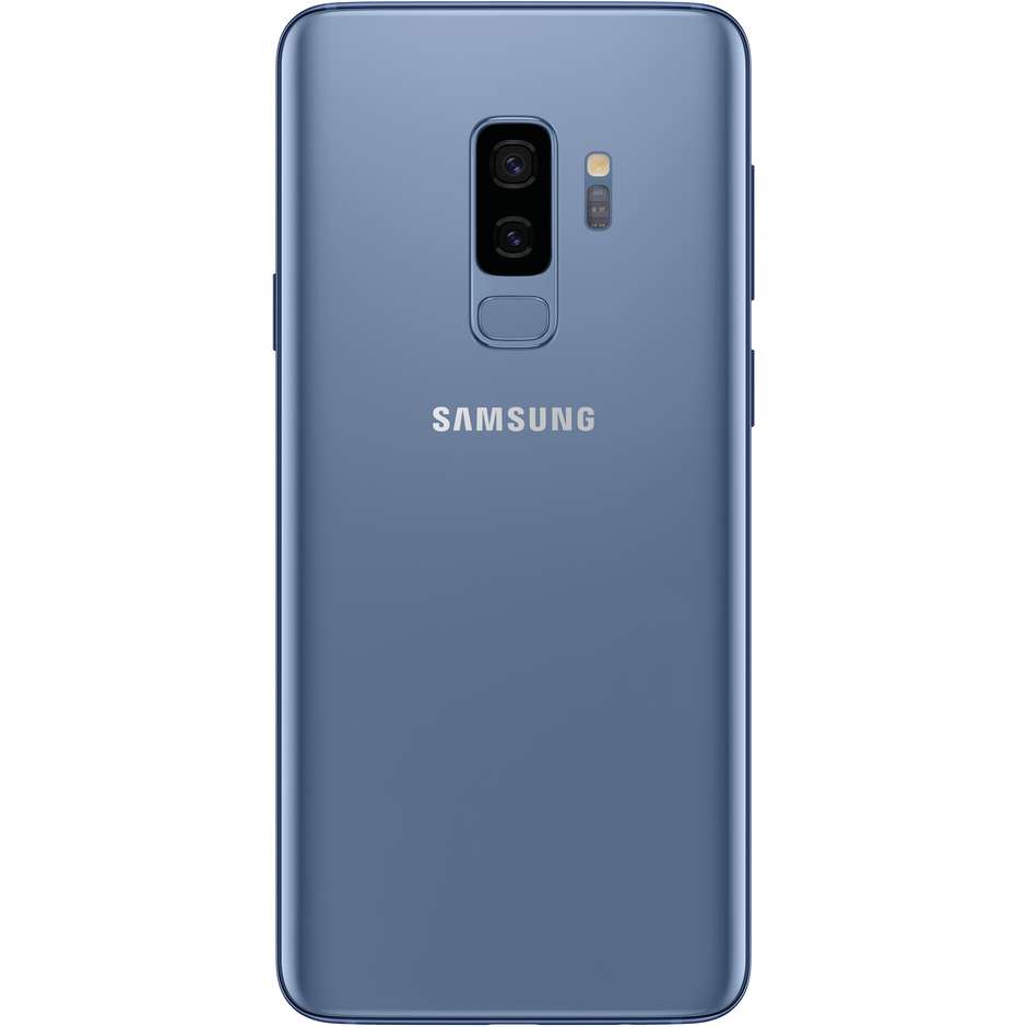 Samsung SM-G965FZBDITV Galaxy S9 Plus smartphone 6.2" Ram 6 GB memoria 64 GB fotocamera 12 MP colore blu