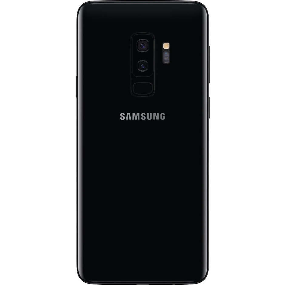 Samsung SM-G965FZKHITV Galaxy S9 Plus Smartphone 6,2" Ram 6 GB memoria 256 GB Fotocamera 12 MP Dual Sim colore Nero