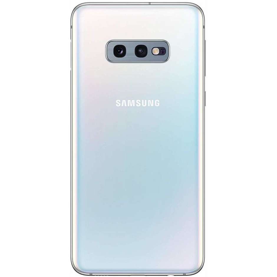 Samsung SM-G970FZWDITV Galaxy S10e Smartphone Dual sim 5,8" memoria 128 GB colore Bianco