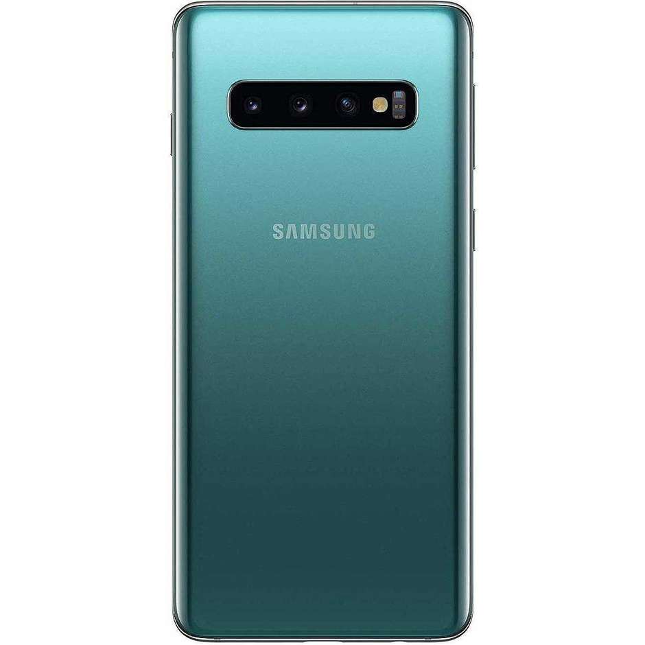 Samsung SM-G973FZGDITV Galaxy S10 Smartphone Dual Sim 6,1" 128 GB Ram 8 GB colore Verde