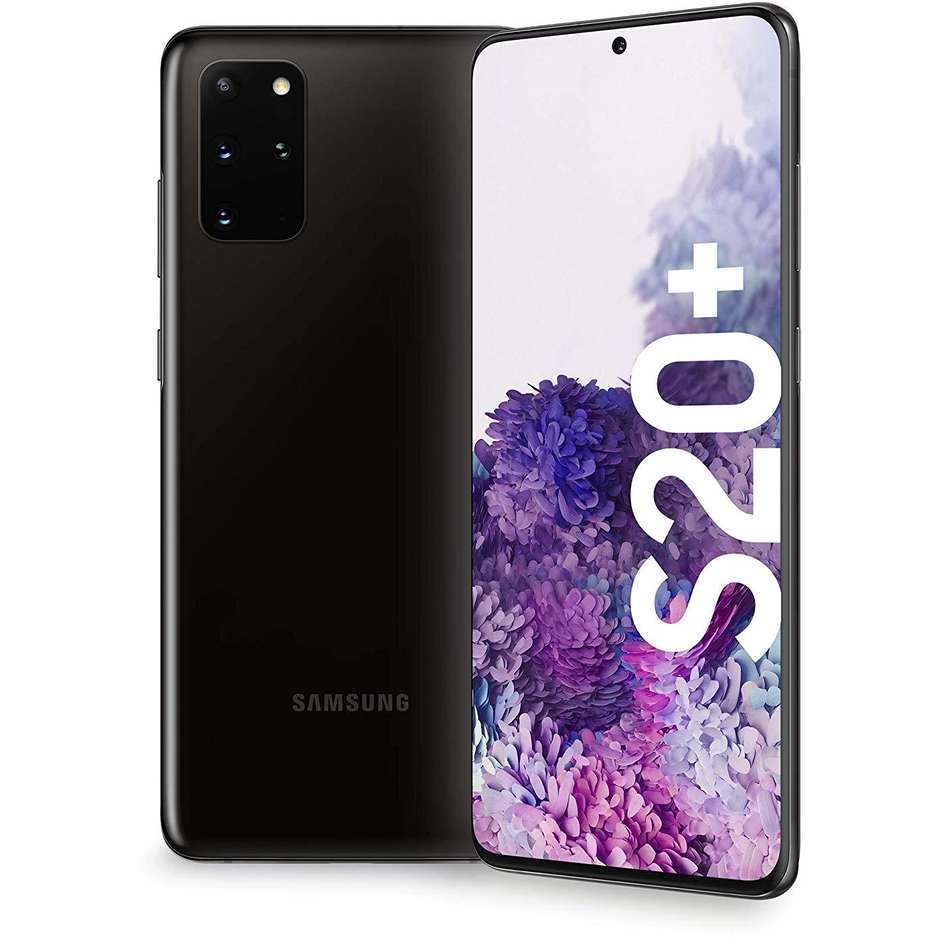 Samsung SM-G986BZKDEUE Galaxy S20 Plus 5G Smartphone 6,7" memoria 128 GB Ram 8 GB colore Nero