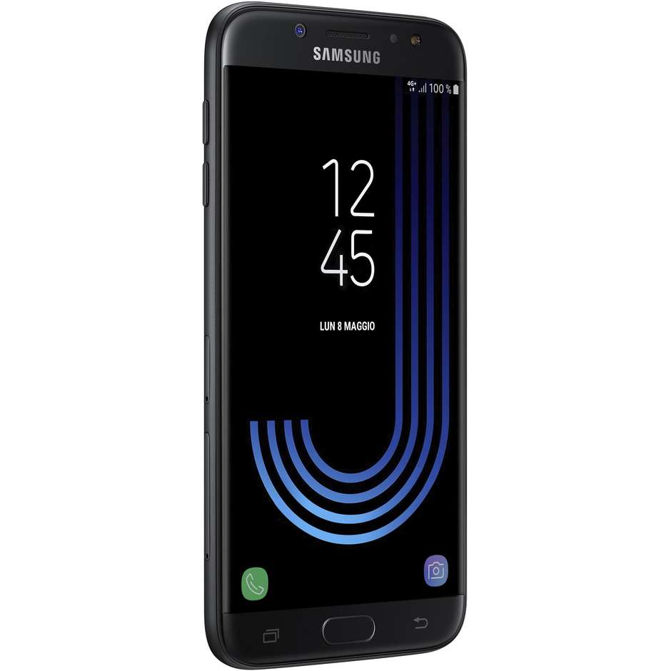 Samsung SM-J730FZKDITV Galaxy J7 2017 Smartphone Dual Sim Memoria 16GB Display 5.5 Pollici Full HD Colore Nero