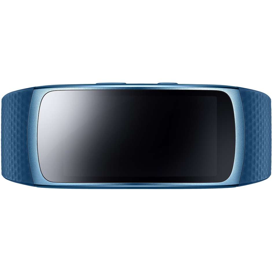 Samsung SM-R3600ZBAITV Gear Fit 2  fitness band display 1.5" GPS colore blu