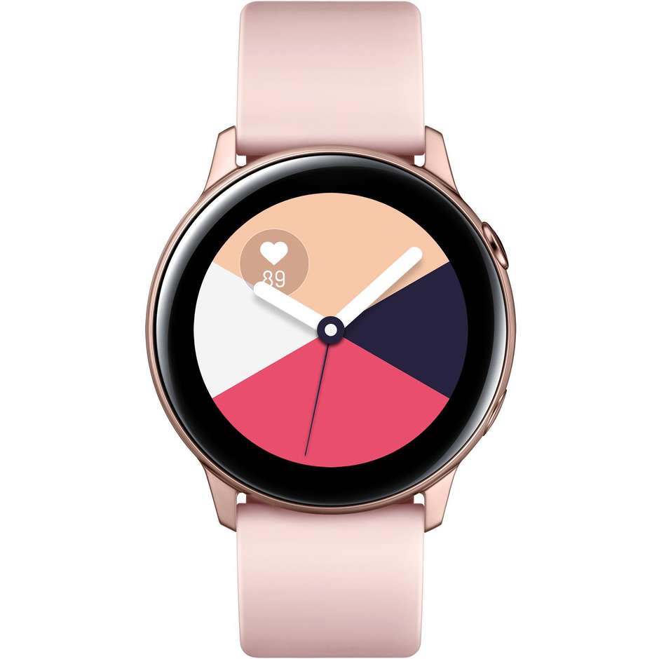 Samsung SM-R500NZDAITV Galaxy Watch Active Smartwatch 40 mm Wifi Bluetooth NFC colore Rose gold