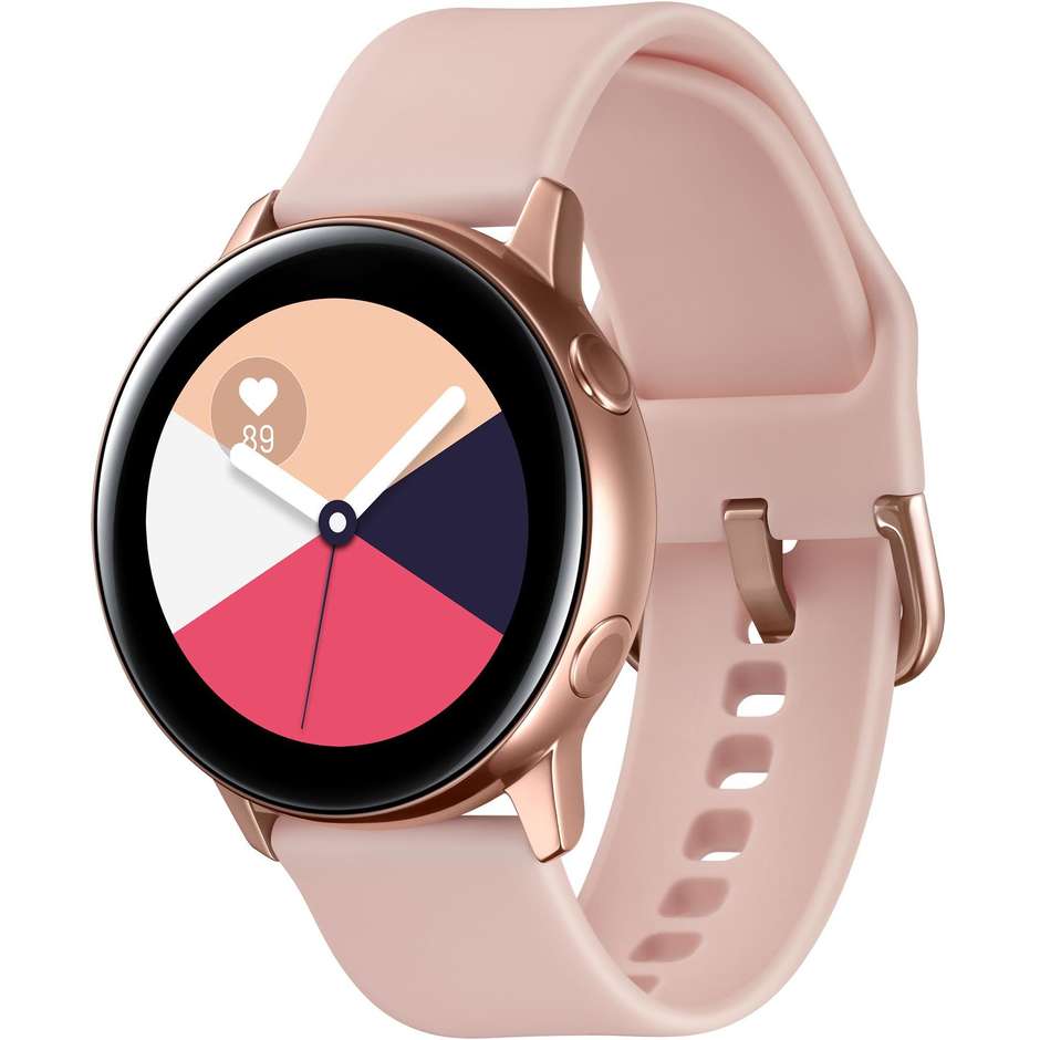 Samsung SM-R500NZDAITV Galaxy Watch Active Smartwatch 40 mm Wifi Bluetooth NFC colore Rose gold