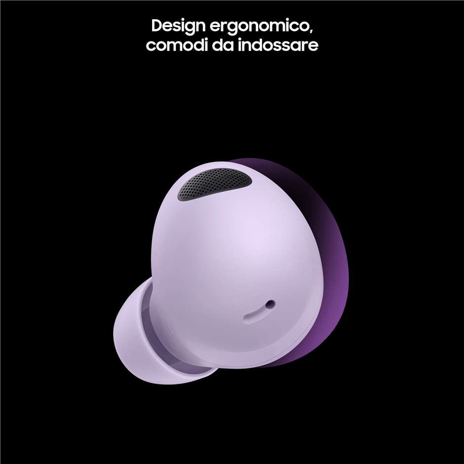Samsung SM-R510NLVAITV Cuffie Buds 2 pro In-ear Bluetooth Colore Bora Purple