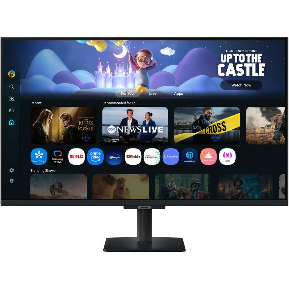Samsung Smart Monitor M5 M50F 32" Full HD Smart TV Nero