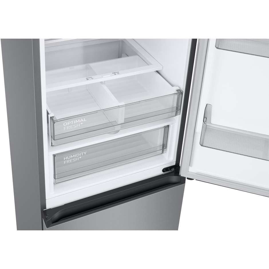 Samsung SpaceMax RB38C774DSA Frigorifero Combinato Wi-Fi AI Energy Optimal Fresh+ 390 L Inox