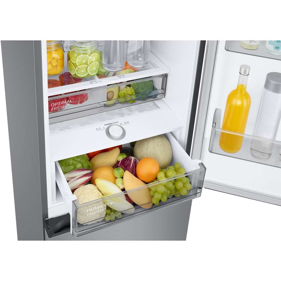 Samsung SpaceMax RB38C774DSA Frigorifero Combinato Wi-Fi AI Energy Optimal Fresh+ 390 L Inox