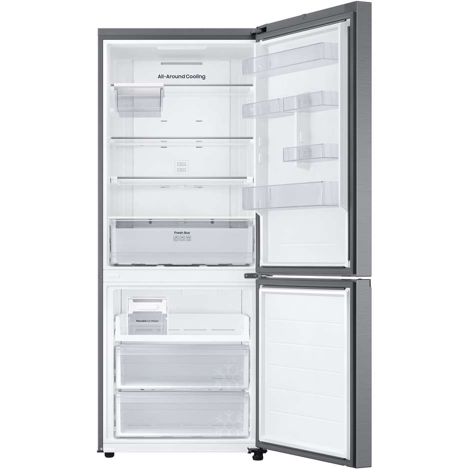 Samsung SpaceMax RB50DG602ES9 Frigorifero Combinato Formato 76 cm 508 L Classe E Inox