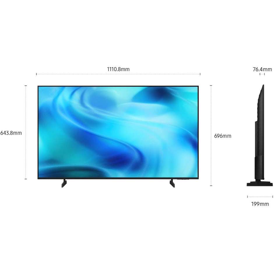 Samsung U7000H 50" Smart TV 4K HDR10+ Wi-Fi Nero