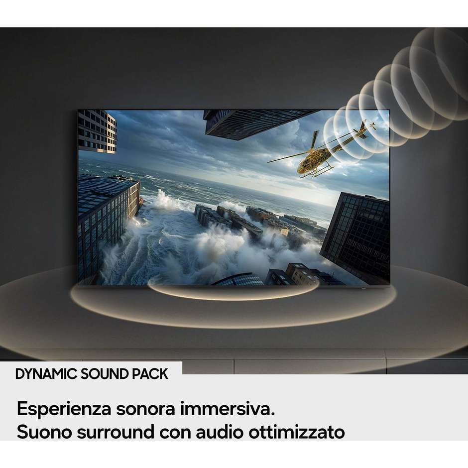 Samsung U7000H 50" Smart TV 4K HDR10+ Wi-Fi Nero