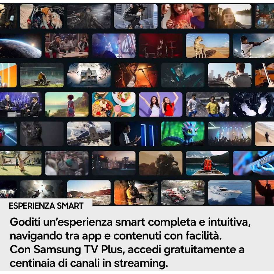 Samsung U7000H 50" Smart TV 4K HDR10+ Wi-Fi Nero