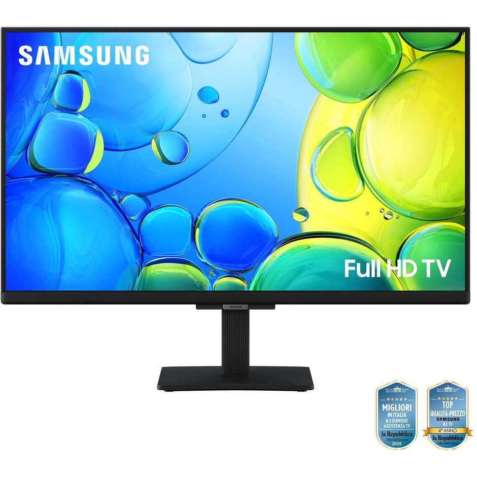 Samsung UE24F6000FUXZT Smart TV 24" Full HD LED HDR10+ Tizen Wi-Fi Nero
