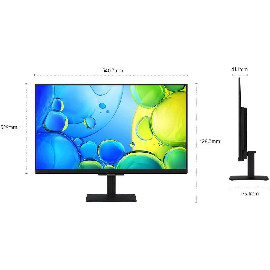 Samsung UE24F6000FUXZT Smart TV 24" Full HD LED HDR10+ Tizen Wi-Fi Nero