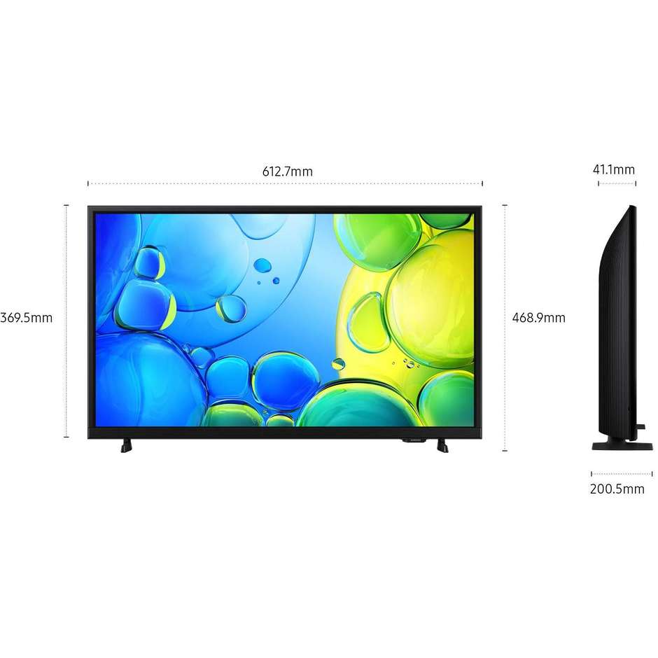 Samsung UE27F6000FUXZT TV LED 27" Full HD Smart TV Wi-Fi Classe E Colore Nero