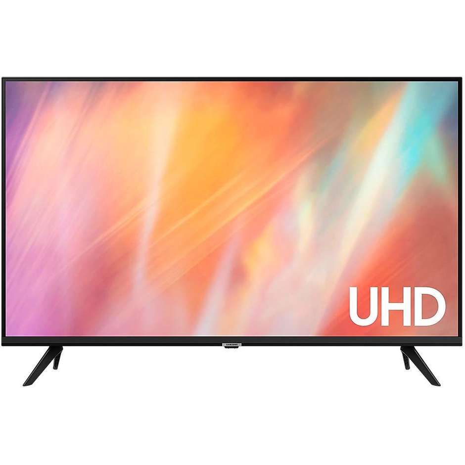Samsung UE43AU7090 Tv LED 43" 4K Ultra HD Smart Tv Wi-Fi Classe G Colore cornice Nero