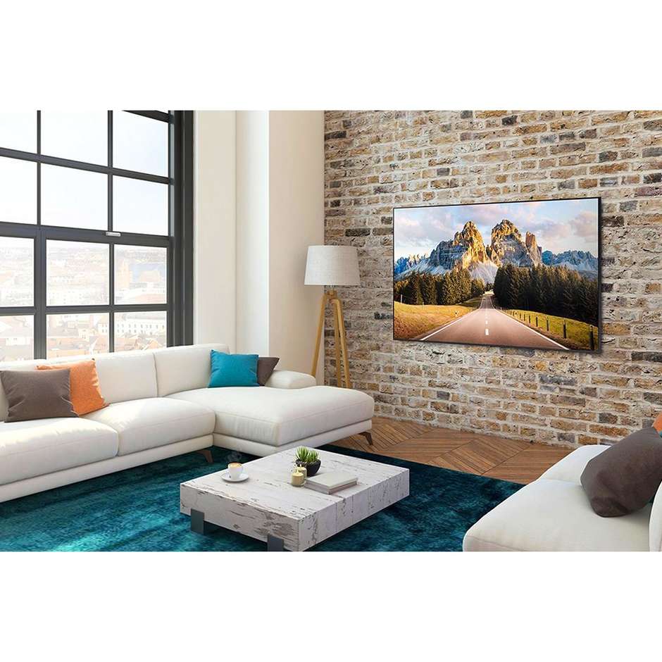 Samsung UE43AU7170 TV LED 4K Ultra HD Smart TV Wi-Fi Classe G colore cornice nero