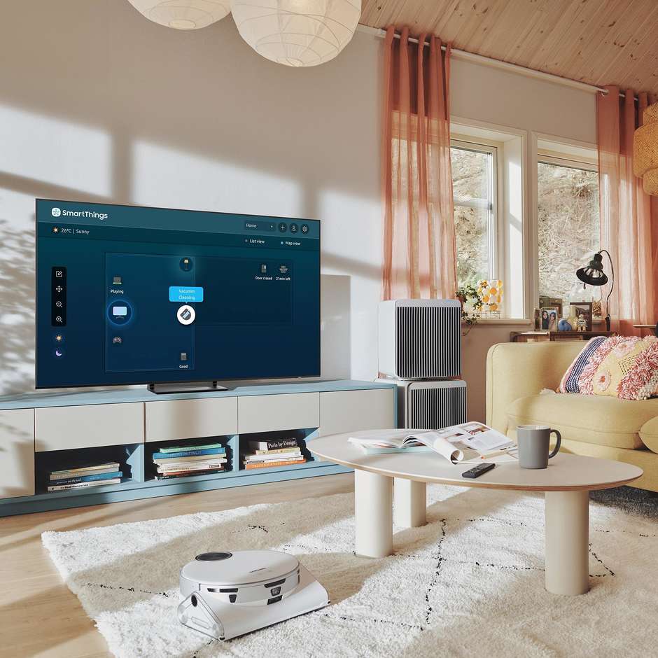 Samsung UE43BU8570 Tv LED 43" 4K Ultra HD Smart Tv Wi-Fi Classe G Colore cornice Nero