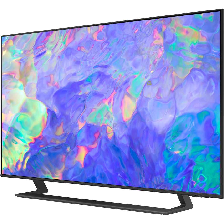 Samsung UE43CU8570 TV LED 43" 4K Ultra HD Smart TV Wi-Fi Classe G Colore Titanio