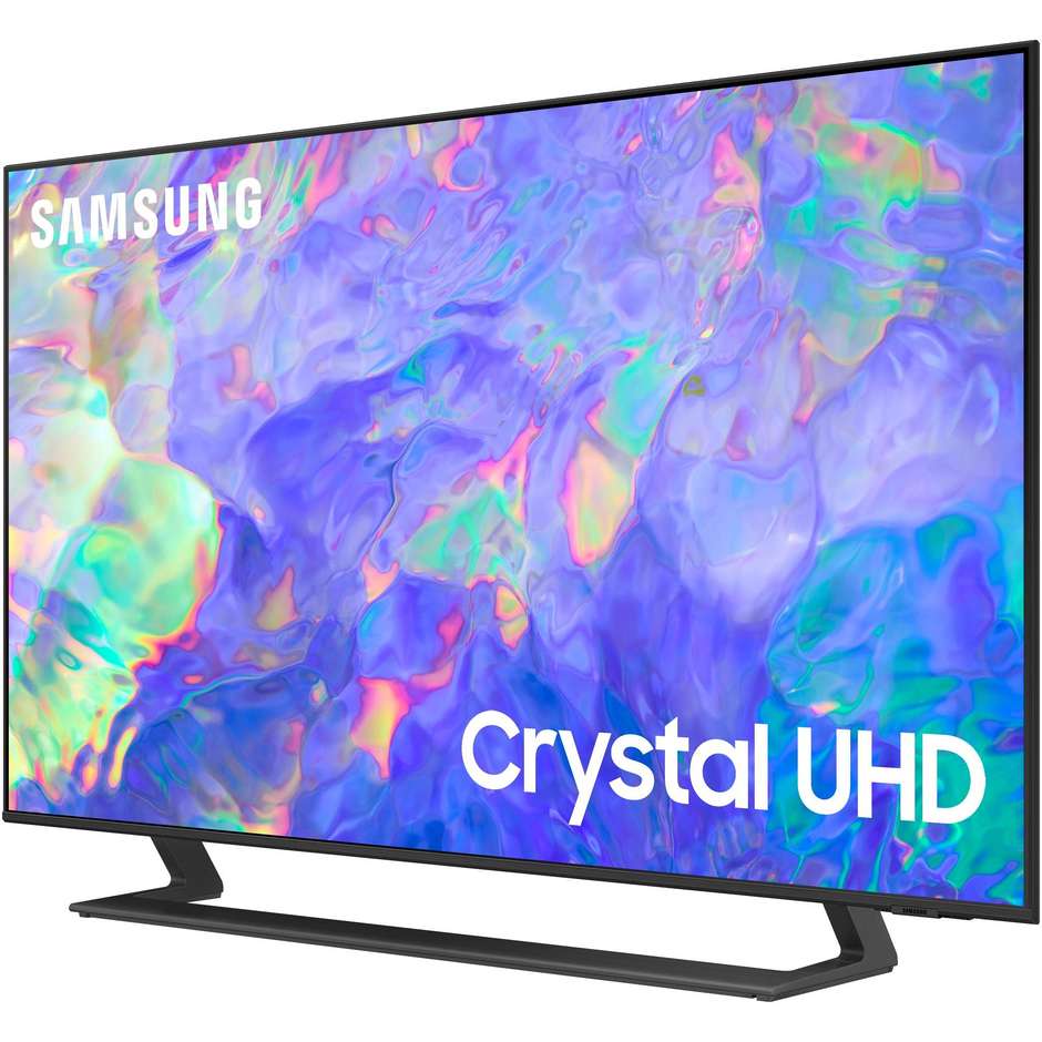 Samsung UE43CU8570 TV LED 43" 4K Ultra HD Smart TV Wi-Fi Classe G Colore Titanio