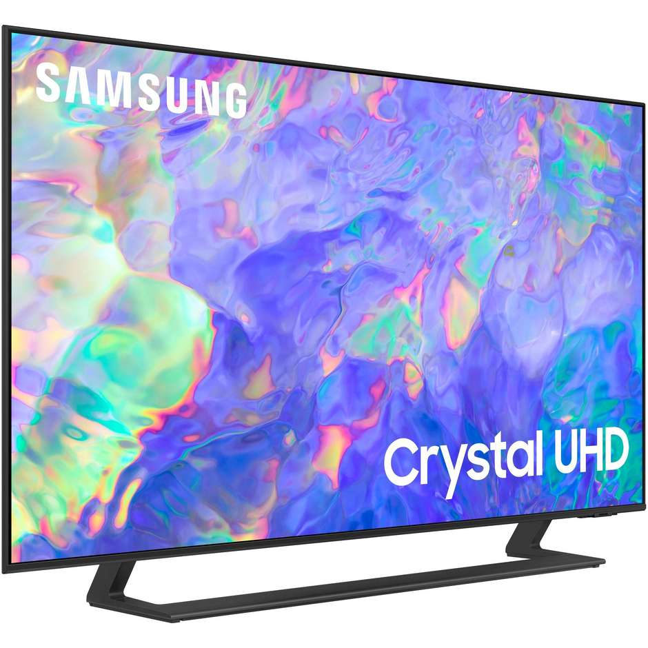Samsung UE43CU8570 TV LED 43" 4K Ultra HD Smart TV Wi-Fi Classe G Colore Titanio
