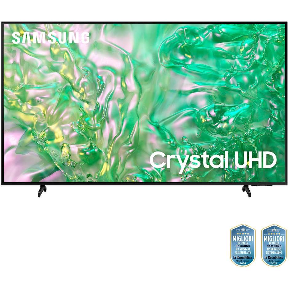 Samsung UE43DU8070UXZT TV Crystal UHD 43” 4K Ultra HD Smart TV Wi-Fi Classe G Colore Nero