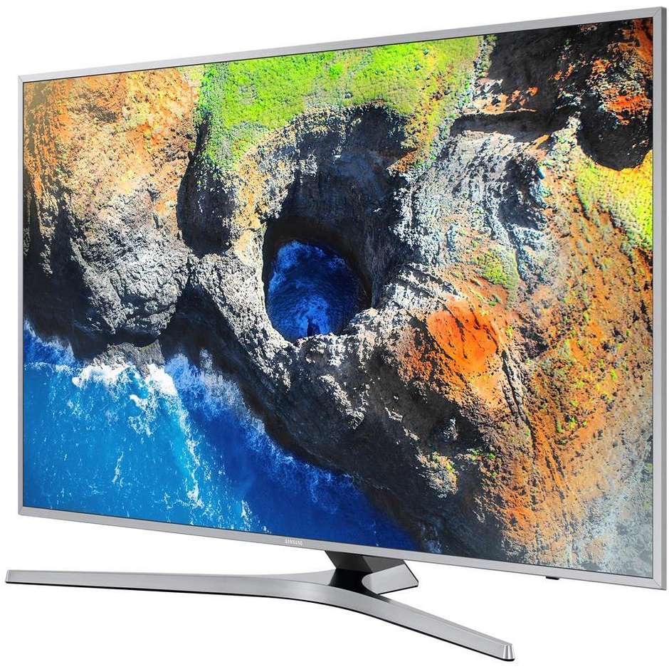 Samsung UE49MU6400UXZT Tv LED 49" 4K Ultra HD Smart Tv Wi-fi classe A argento