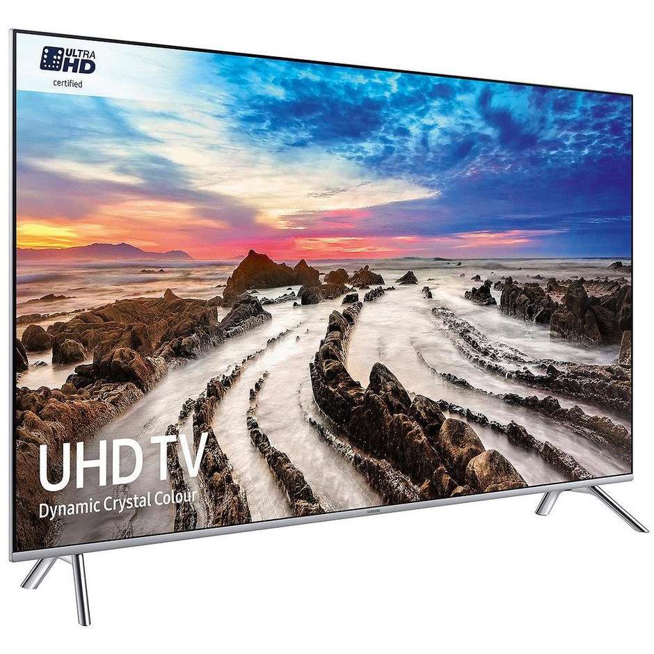 Samsung UE49MU7000TXZT Tv LED 49" 4K Ultra HD Smart Tv WI-fi classe A argento