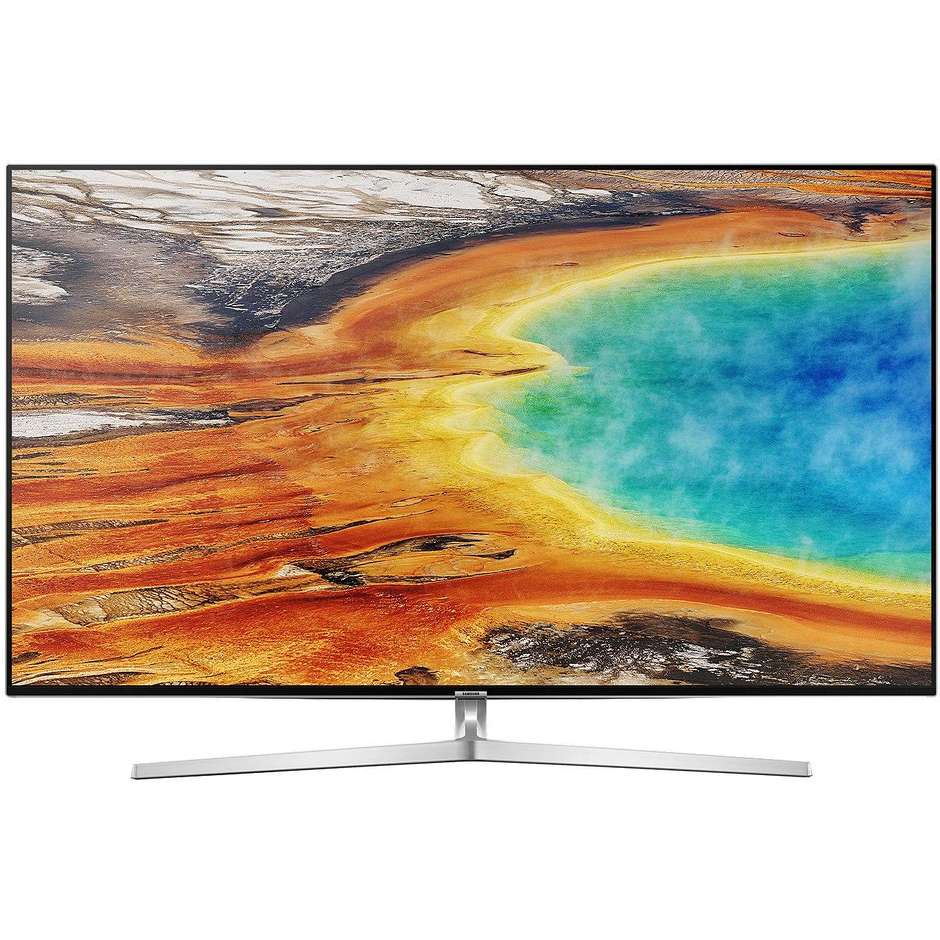 Samsung UE49MU8000TXZT Tv LED 49" 4K Ultra HD Smart Tv Wi-fi classe A nero, argento