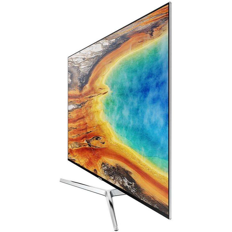 Samsung UE49MU8000TXZT Tv LED 49" 4K Ultra HD Smart Tv Wi-fi classe A nero, argento
