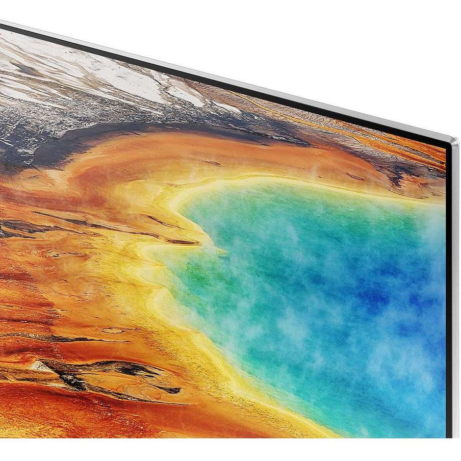 Samsung UE49MU8000TXZT Tv LED 49" 4K Ultra HD Smart Tv Wi-fi classe A nero, argento