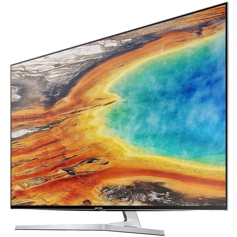 Samsung UE49MU8000TXZT Tv LED 49" 4K Ultra HD Smart Tv Wi-fi classe A nero, argento