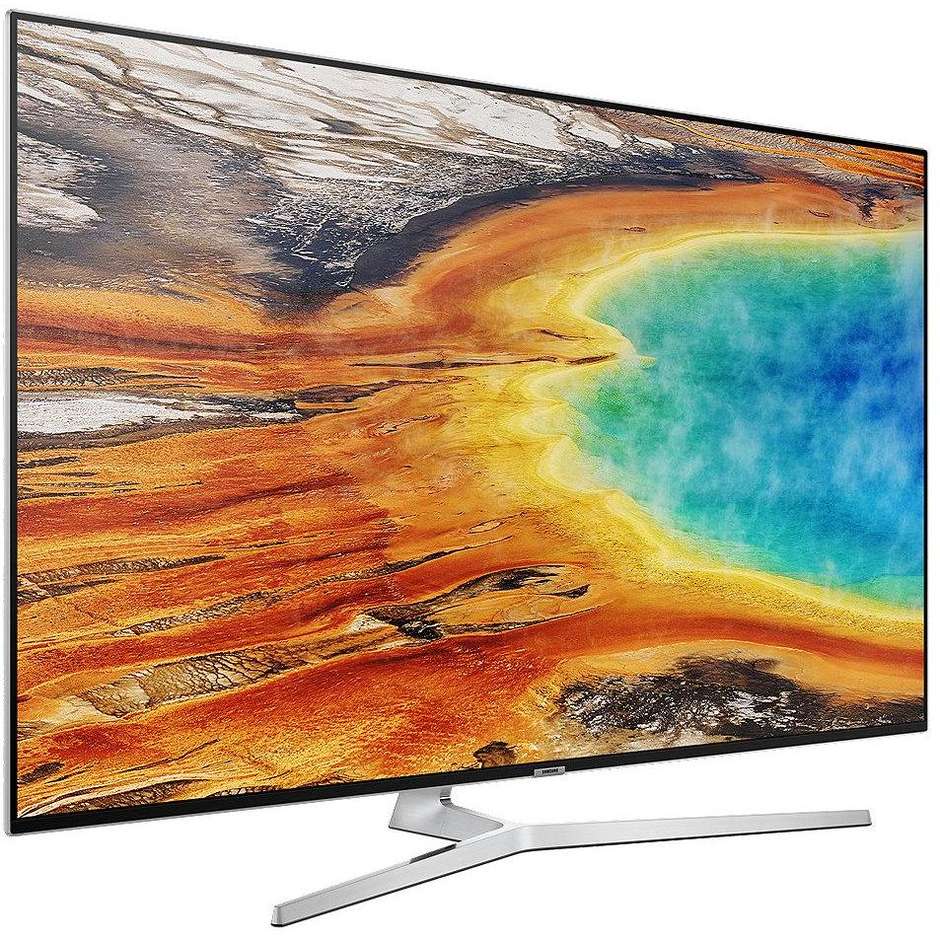 Samsung UE49MU8000TXZT Tv LED 49" 4K Ultra HD Smart Tv Wi-fi classe A nero, argento