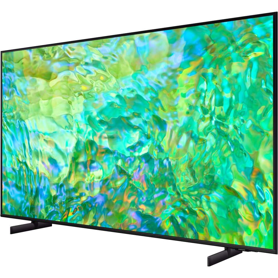 Samsung UE50CU8070 TV LED 50" 4K Ultra HD Smart TV Wi-Fi Classe G colore cornice nero