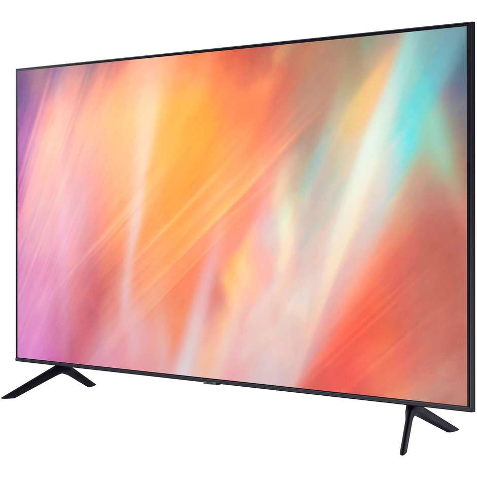 Samsung UE55AU7175UXZT TV LED 55'' 4K Ultra HD Smart TV Wi-Fi Classe G colore cornice nero