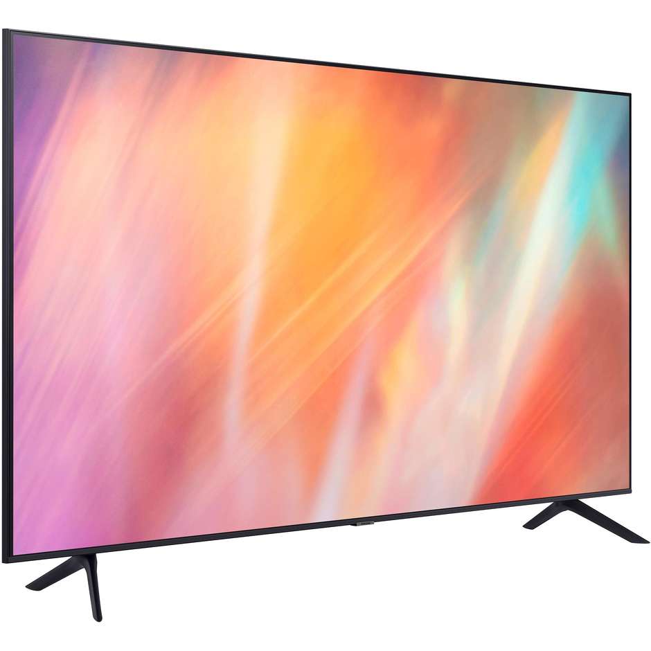 Samsung UE55AU7175UXZT TV LED 55'' 4K Ultra HD Smart TV Wi-Fi Classe G colore cornice nero