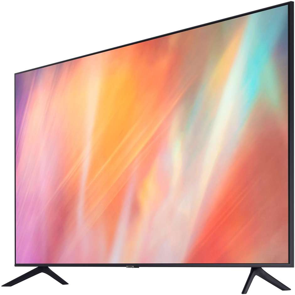 Samsung UE55AU7175UXZT TV LED 55'' 4K Ultra HD Smart TV Wi-Fi Classe G colore cornice nero