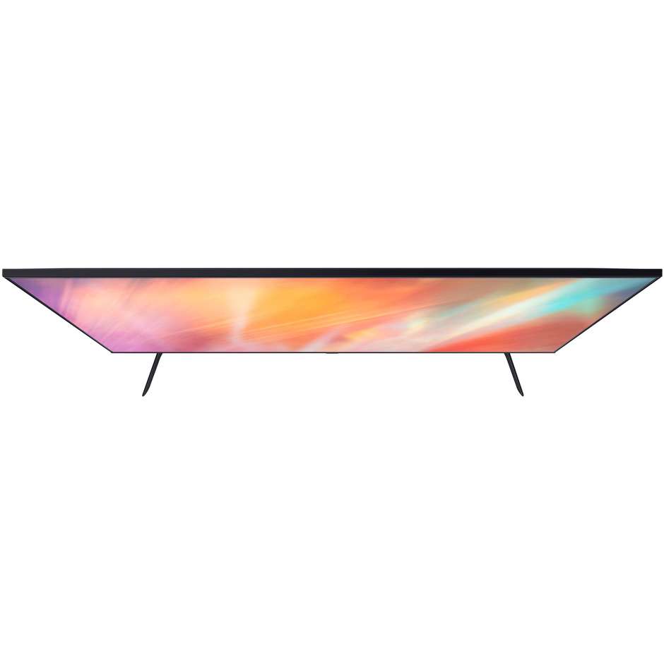 Samsung UE55AU7175UXZT TV LED 55'' 4K Ultra HD Smart TV Wi-Fi Classe G colore cornice nero