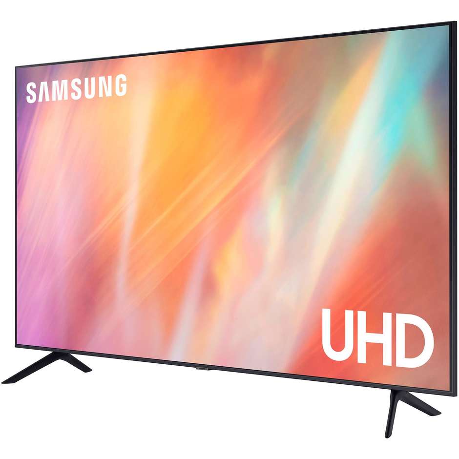 Samsung UE55AU7175UXZT TV LED 55'' 4K Ultra HD Smart TV Wi-Fi Classe G colore cornice nero