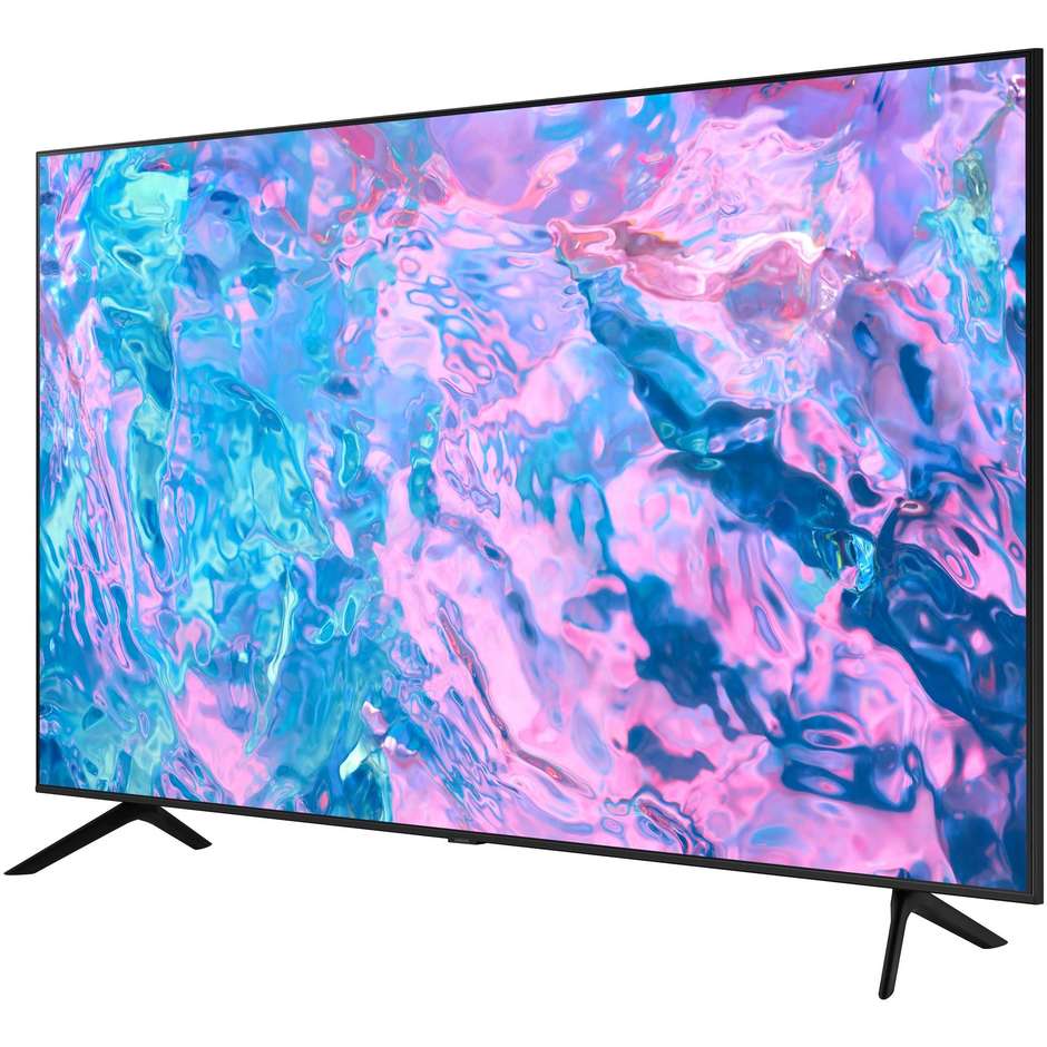 Samsung UE55CU7170 TV LED 55" 4K Ultra HD Smart TV Wi-Fi Classe G colore cornice nero