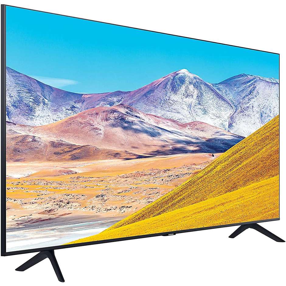 Samsung UE55TU8070UXZT Tv LED 2020 55" 4K Ultra HD HDR Smart Tv Wifi classe A colore nero