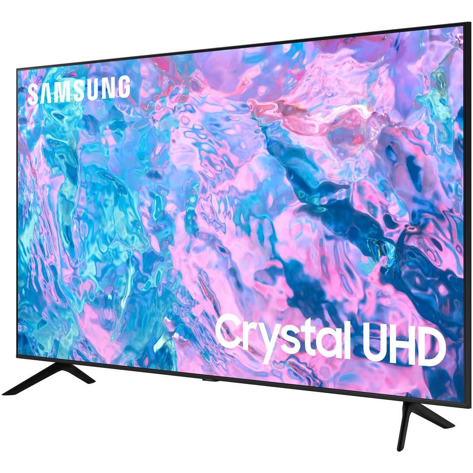 Samsung UE65CU7170 TV LED 65" 4K Ultra HD Smart TV Wi-Fi Classe G colore cornice nero