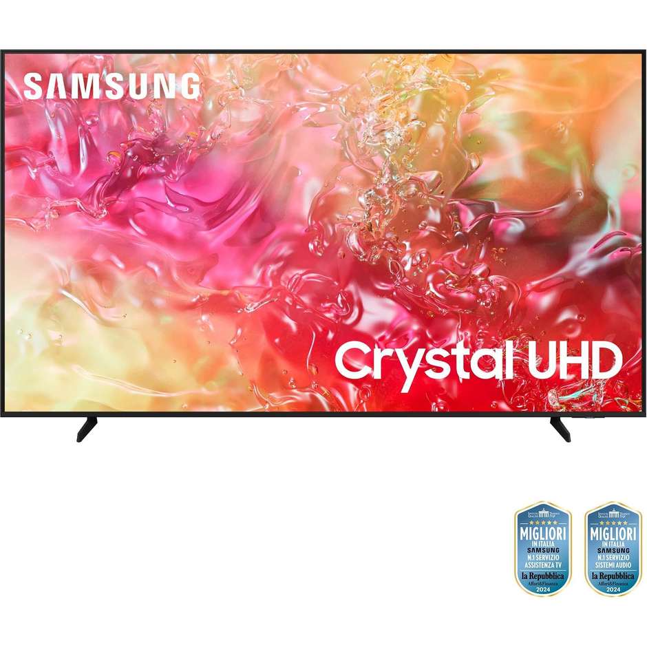 Samsung UE65DU7170UXZT TV LED 65” 4K Ultra HD Smart TV Wi-Fi Classe G Colore Nero