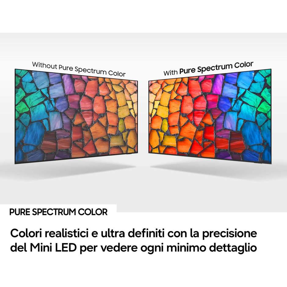 Samsung UE65M70HAUXZT Mini LED TV 65" 4K Smart TV Nero