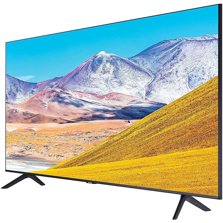 Samsung UE65TU8070UXZT Tv LED 2020 65" 4K Ultra HD HDR Smart Tv Wifi classe A+ colore nero