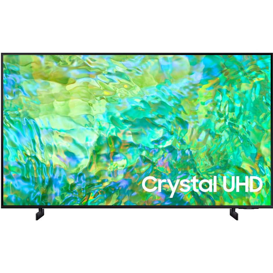 Samsung UE75CU8070UXZT LED 75" 4K Crystal UHD Smart TV Classe G Colore Nero