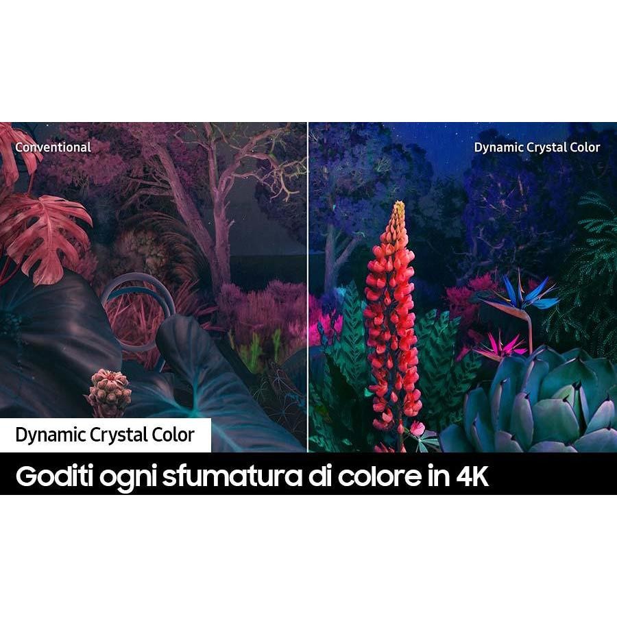 Samsung UE75CU8070UXZT LED 75" 4K Crystal UHD Smart TV Classe G Colore Nero
