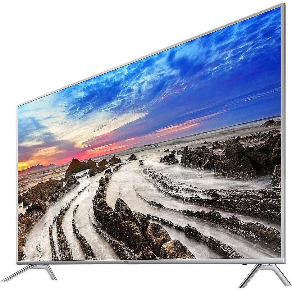 Samsung UE75MU7000 Tv LED 75" 4K Ultra HD Smart Tv Wi-fi classe A colore argento