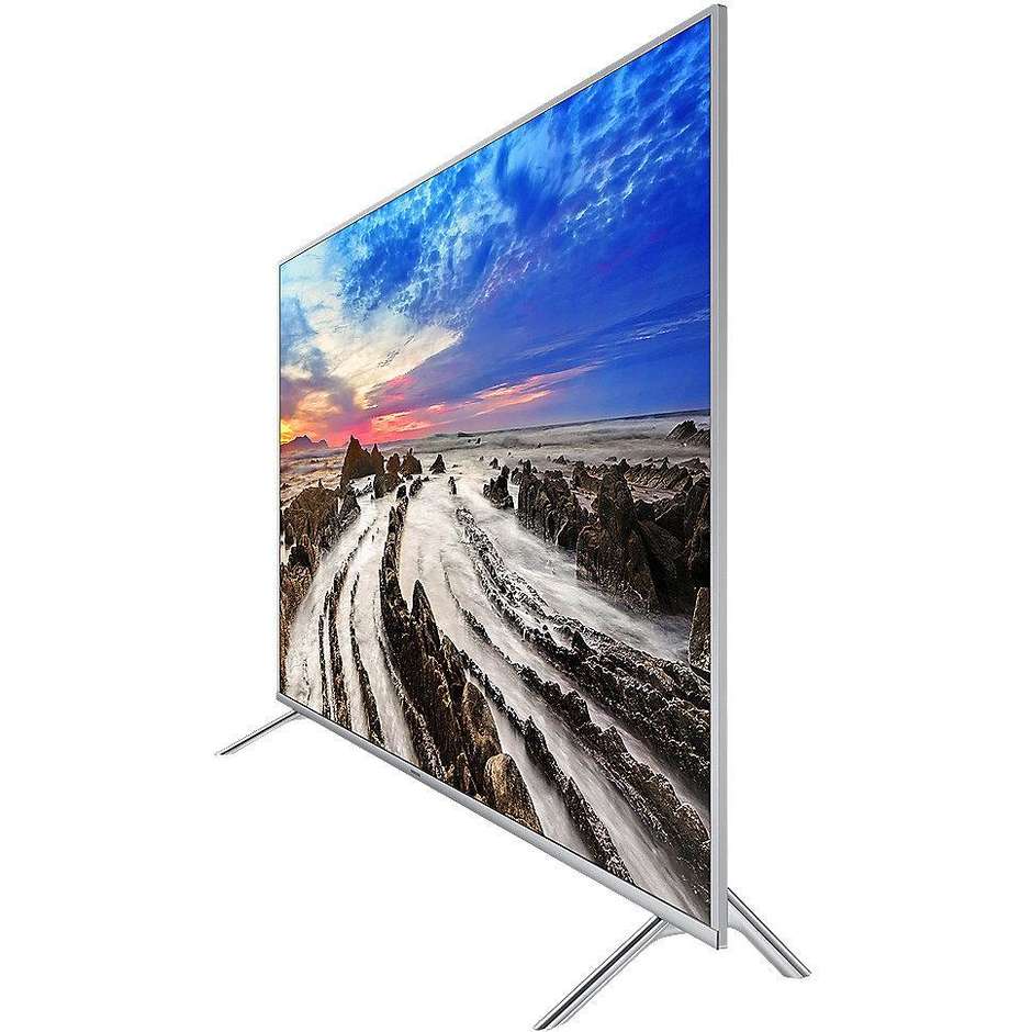 Samsung UE75MU7000 Tv LED 75" 4K Ultra HD Smart Tv Wi-fi classe A colore argento